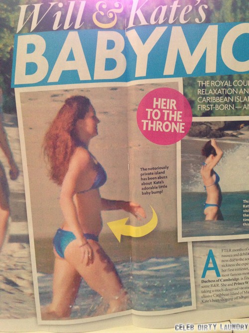 Kate Middleton And Prince William Babymoon – See Vacation Bikini Baby Bump Photos
