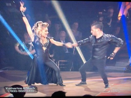 Katherine Jenkins Dancing With The Stars Samba Performance Video 4/23/12