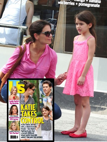 What Katie Holmes Told Suri Cruise About The Divorce