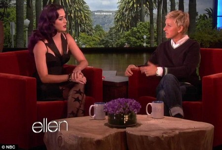 Katy Perry Talks Divorce With Ellen (Video)