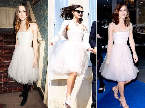 Keira Knightly Wears Wedding Dress Third Time: Beautiful and Practical?