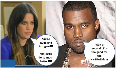 Report: Khloe Kardashian Hates Kanye West – Calls Him “Rude and Arrogant”