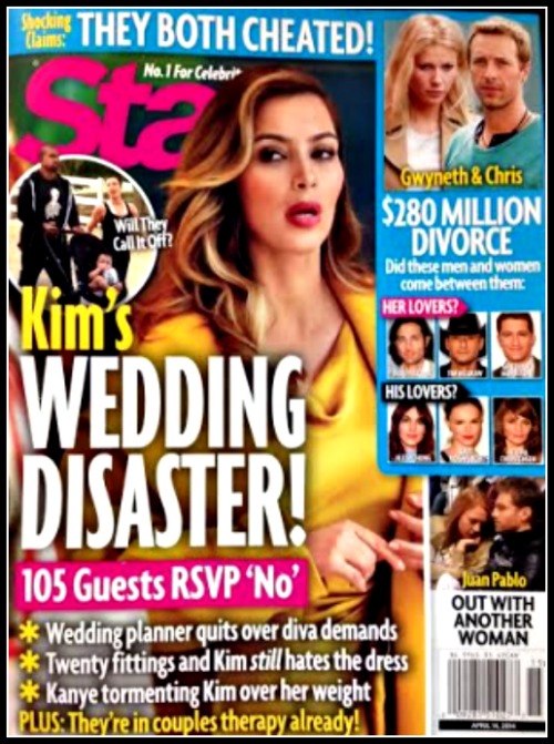 Kim Kardashian And Kanye West Wedding Disaster: Beyonce And Other Top Celebs Refuse To Attend The Famewhore Spectacle! (PHOTO)