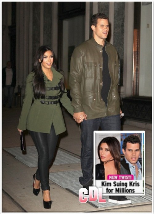 Will Kim Kardashian Sue Kris Humphries For Dragging Out Their Divorce?
