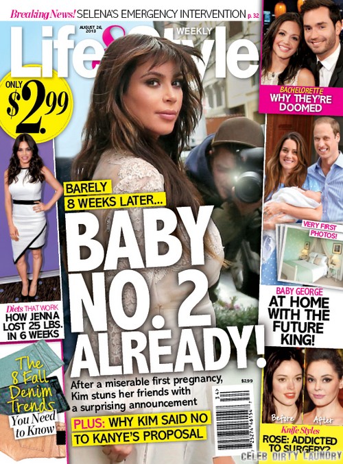 Kim Kardashian Pregnant Again With Baby Number 2 – Loves North West So Much She Wants Another Child (PHOTO)
