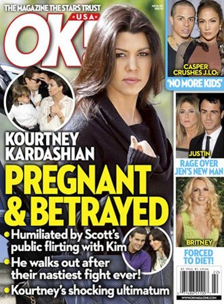 Kourtney Kardashian Betrayed By Sister Kim Kardashian Flirting With Scott Disick (Photo)
