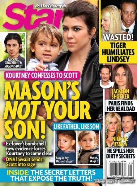 Kourtney Kardashian Admits Scott Disick NOT Mason’s Baby Daddy!