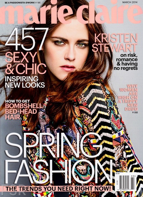 Kristen Stewart’s Marie Clare Interview: Doesn’t Care About Hurting Robert Pattinson or Anybody Else: Still A Selfish Disgusting Trampire