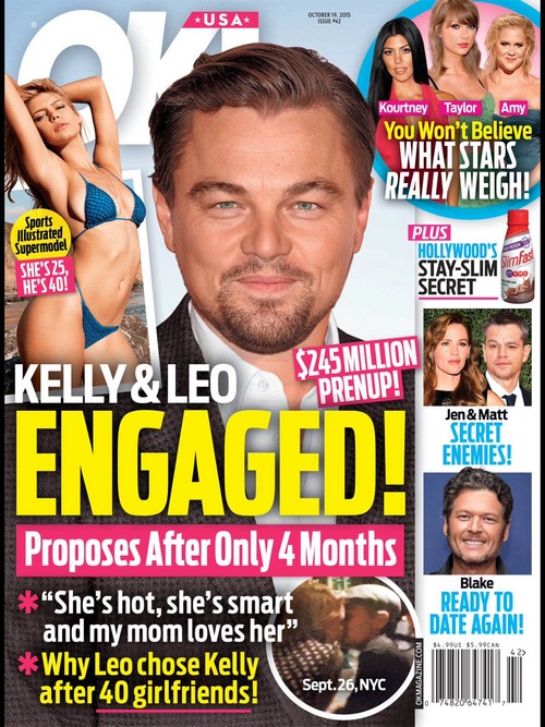 Leonardo DiCaprio Engaged To Girlfriend Kelly Rohrbach After 4 Months: Leo Is Finally Getting Married?