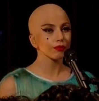 Lady Gaga Goes Bald…Are We Shocked? Pic & Video