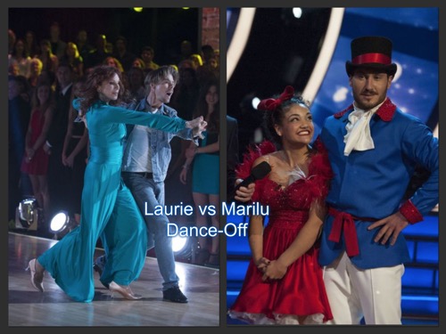 Laurie Hernandez Beat Marilu Henner: Dancing With The Stars Tango Face-Off Season 23 Week 3 Video