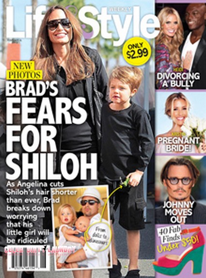 Brad Pitt Fears For His Daughter Shiloh (Photo)