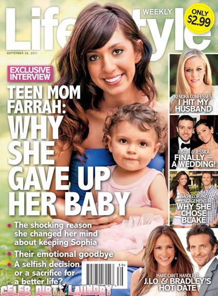 Life & Style: Teen Mom Farrah, Why She Gave Up Her Baby – Photo