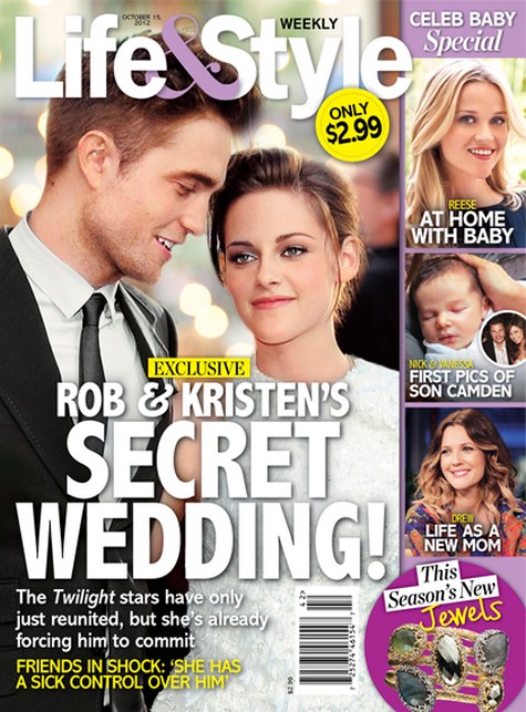 Details of Robert Pattinson and Kristen Stewart’s Secret Wedding