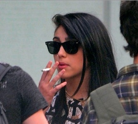 Madonna’s Daughter Lourdes Caught Smoking