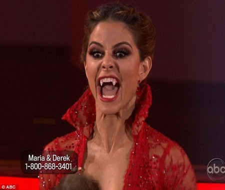Maria Menounos Dancing With The Stars Samba Performance Video 5/7/12
