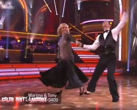 Martina Navratilova Dancing With The Stars Foxtrot Performance Video 3/19/12
