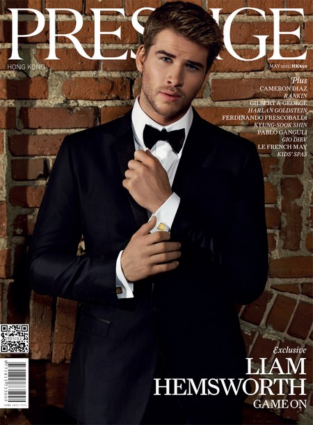 Hunger Games’ Liam Hemsworth ‘Keeping It Real’ For Prestige Hong Kong (Photo)