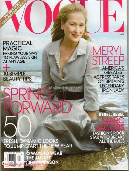 Meryl Streep Covers Vogue But She Fears She Looks Grotesque