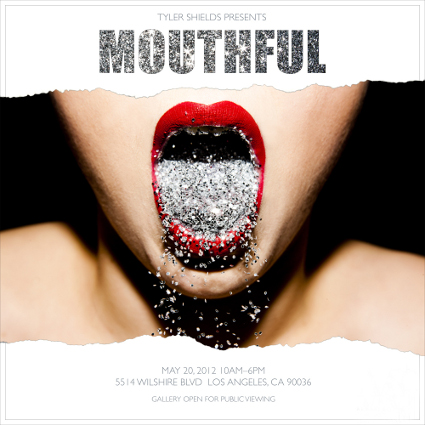 Celeb World Photographer Tyler Shields Prepares For New Show–It’s A ‘Mouthful’ (Photo)