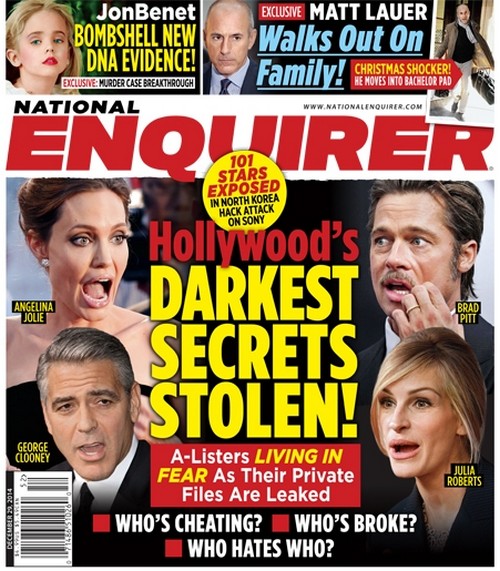 Angelina Jolie And Brad Pitt Fear Sony Hack Secrets Reveal Sexual Fantasies, Cheating