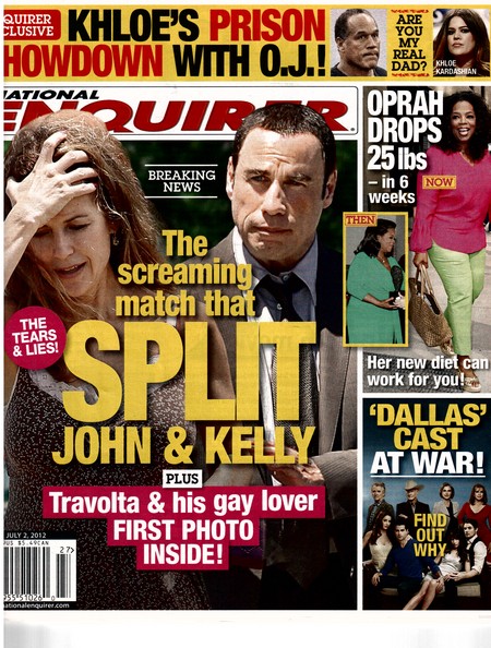 The Screaming Battle That Split Up John Travolta And Kelly Preston (Photo)