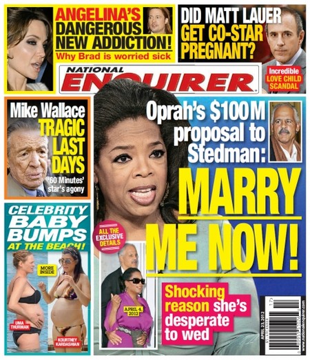 Oprah Winfrey Offers Stedman 100 Million Dollars To Marry Her (Photo)