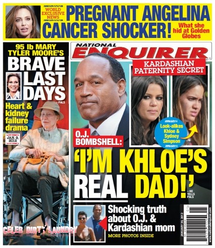 Khloe Kardashian’s Real Father Is O.J. Simpson (Photo)