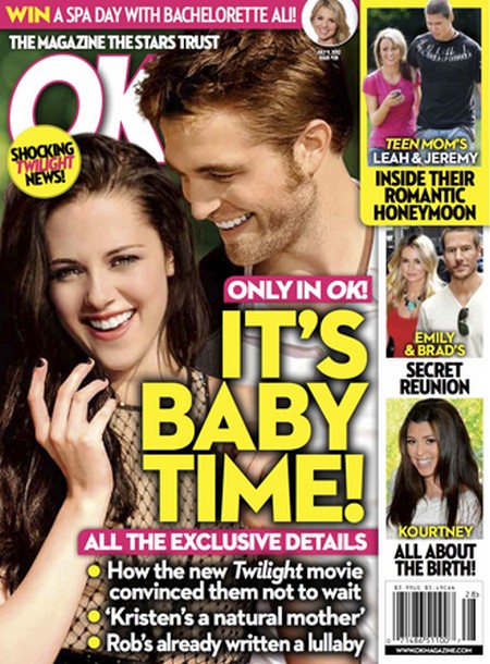 Shocking News: Kristen Stewart and Robert Pattinson Are Having A Baby