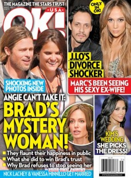 OK! Magazine: Brad Pitt’s Mystery Woman!