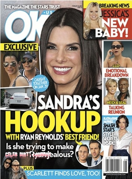 Sandra Bullock Trying To Make Ryan Reynolds Jealous With His Best Friend? (Photo)