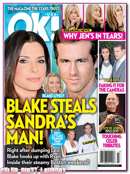 OK! Magazine: Blake Lively Steals Sandra Bullock’s Man