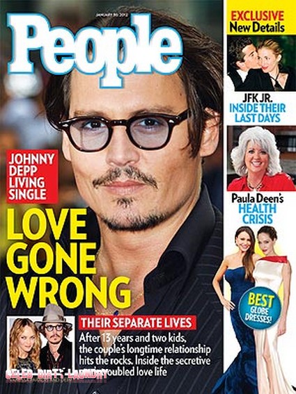 Johnny Depp & Vanessa Paradis Living Sad Separate Lives (Photo)