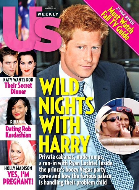 Fellow Partier Claims Naked Prince Harry Only Had Women and Vodka On His Mind