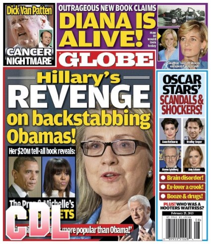 GLOBE: Princess Diana Is Alive Claims New Book (Photo)