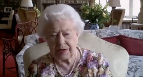Queen Elizabeth Makes First Ever Video Call – Honors Caregivers With Princess Anne