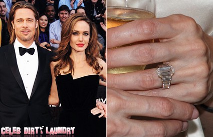 Everyone Wants A Copycat Angelina Jolie Engagement Ring