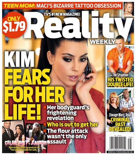 Kim Kardashian Fears For Her Life – Who Is Out To Get Her (Photo)