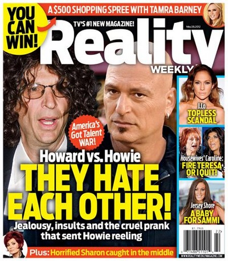 America’s Got Talent: Howie Mandel vs. Howard Stern ‘The Gloves Are Off’ (Photo)