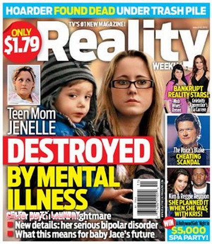 Teen Mom’s Jenelle Evans Destroyed by Mental Illness? (Photo)