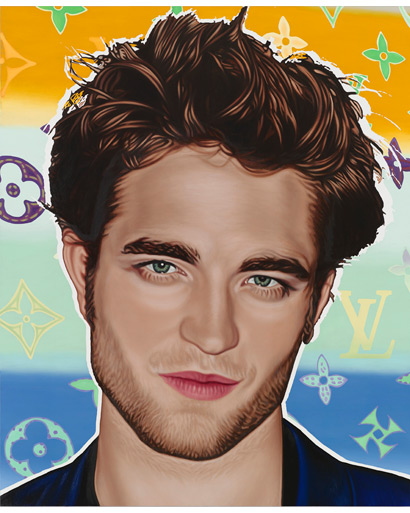 Richard Phillips’ Insights and Portraits of Robert Pattinson, Kristen Stewart and Miley Cyrus