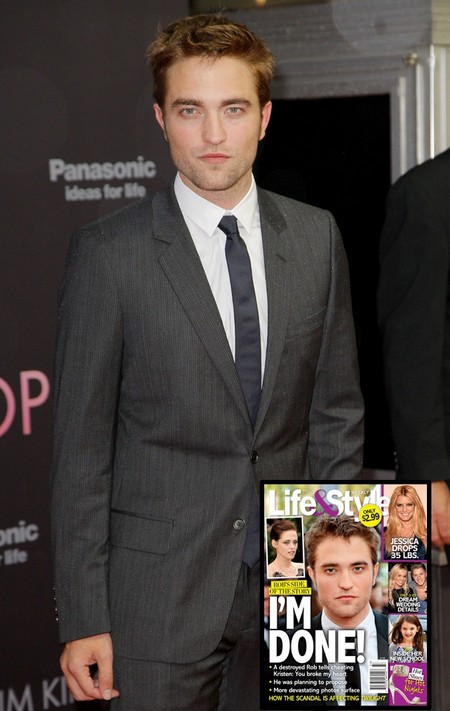 A Destroyed Robert Pattinson Tells Kristen Stewart He’s Done!
