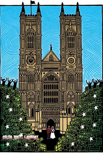 Westminster Abbey’s Christmas Card Commemorates Kate Middleton & Prince William’s Marriage (Photo)