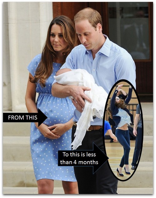 Kate Middleton’s Toned Abs Revealed: Kate Keeps It Classy – Kim Kardashian Keeps It Trashy (PHOTOS)
