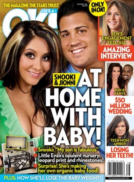 Snooki’s Son Dominic Lorenzo LaValle’s Nursery – Leopard Print & Rhinestones (Photo)