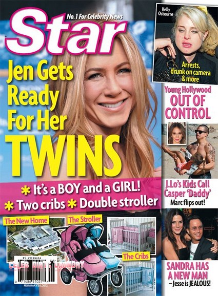 Jennifer Aniston Prepares For Twins – A Boy And A Girl! (Photo)