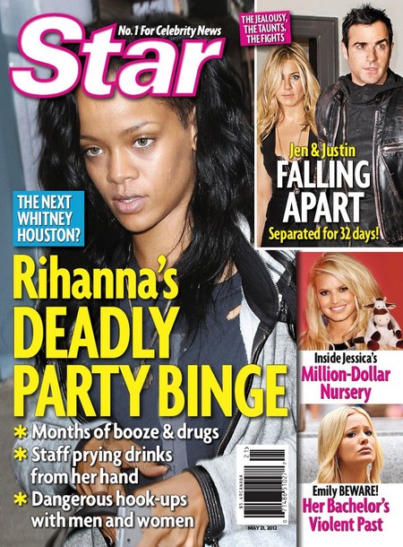 Heartbroken Rihanna’s Deadly Party Binge (Photo)