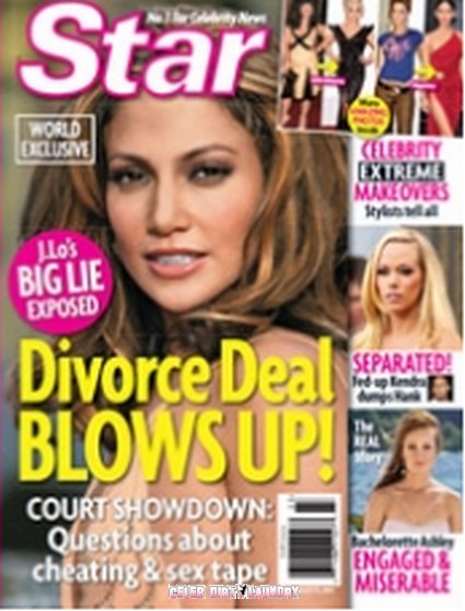Star Magazine: J-Lo’s Big Lie Exposed, Divorce Deal Blows Up!