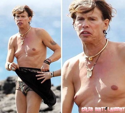 Steven Tyler Looking Like An Abused Sponge (Photos)