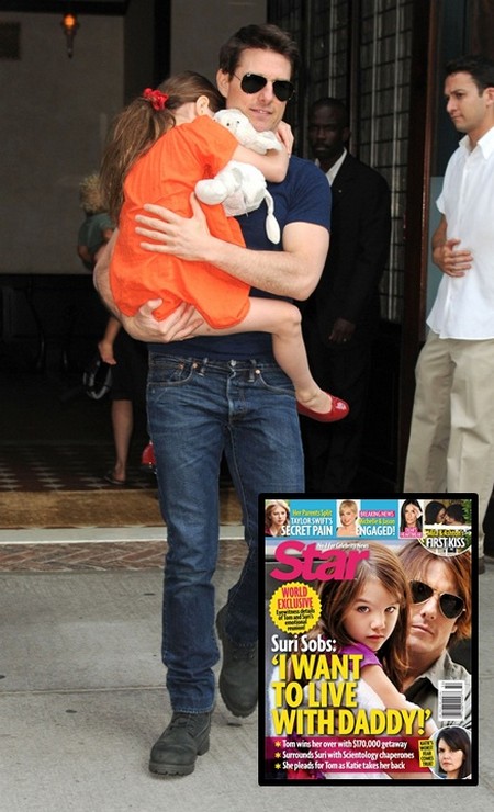 Suri Cruise Sobs ‘I Want To Live With Daddy!’
